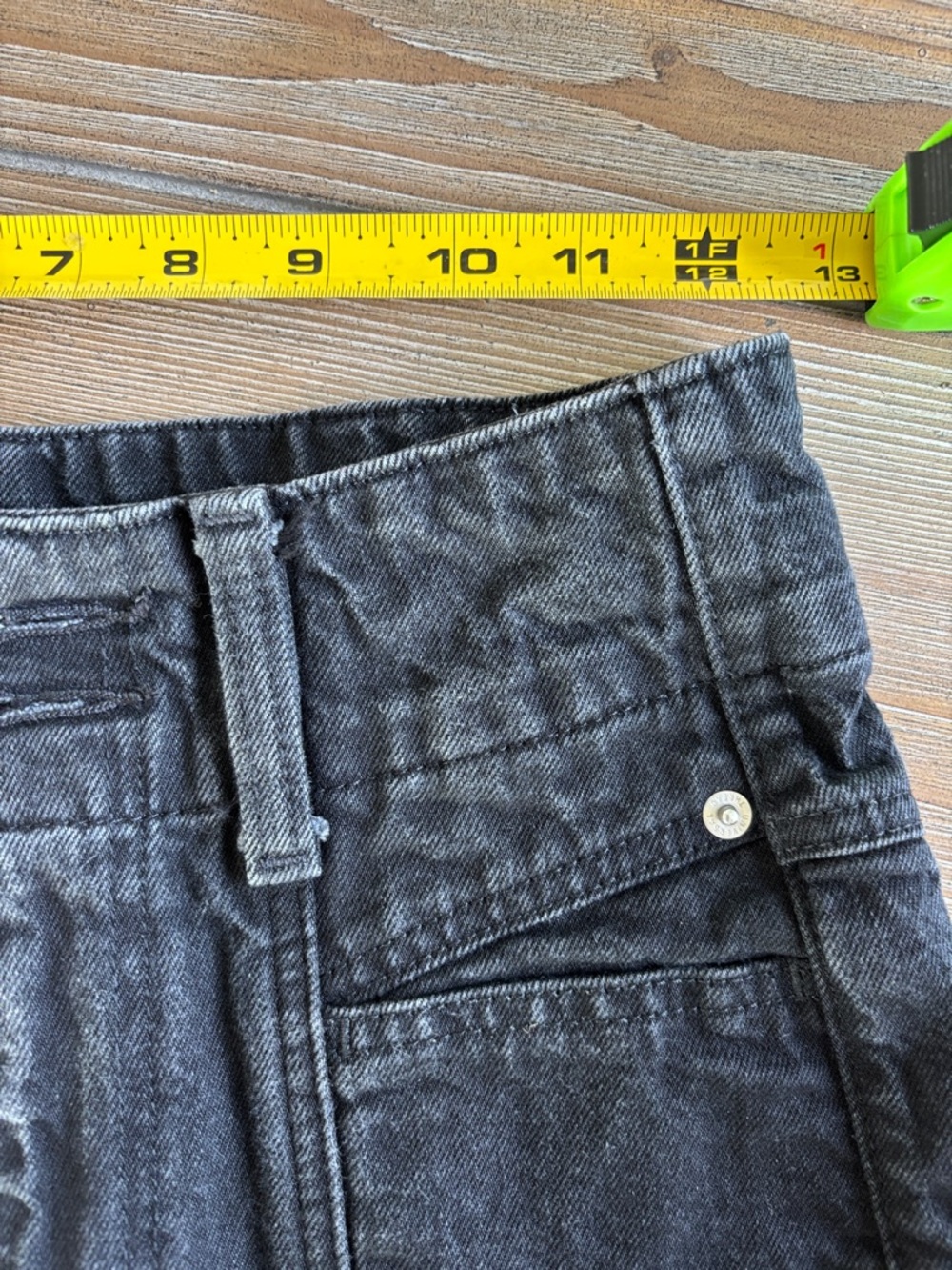Universal Thread Black High-Rise Wide Leg Jeans - Picture 5 of 7